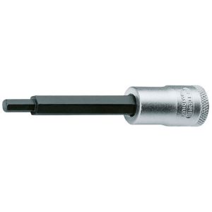 Afbeeldingen van GEDORE Dopsleutel-schroevendraaier 3/8" tbv binnenzeskant-schroeven, lang IN 30 L 4mm