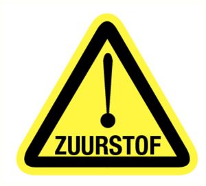 Afbeeldingen van Pikt-o-norm Pictogram zuurstof 90mm