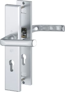 Afbeeldingen van HOPPE Veiligheids deurkrukgarnituur London pc72 f1, 113/2235/2214, massief rechthoekig, deurdikte 35-40mm