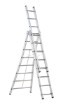 Afbeeldingen van Altrex Aluminium ladder - 3-delige reformladder Kibo KRU 3 x 8