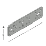 Afbeeldingen van GB Koppelplaat 270x72x5mm