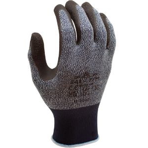 Afbeeldingen van Showa handschoen Latex Grip grijs 341  9/XL