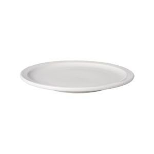 Afbeeldingen van Mammoet Bord wit porselein 24cm