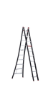 Afbeeldingen van Altrex Aluminium kokerladder (gecoat) - 2-delig reform Nevada 2x10