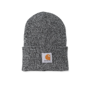 Afbeeldingen van Carhartt Knit cuffed beanie A18 muts zwart/wit