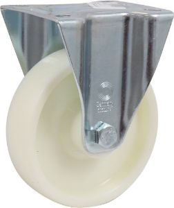 Afbeeldingen van Kelfort bokwiel wit nylon