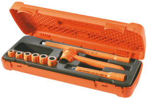Afbeeldingen van Facom Dopsleutelset 12-kant 3/8" VDE