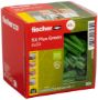 Afbeeldingen van Fischer Universeelplug SX Plus Green 6x50 met rand