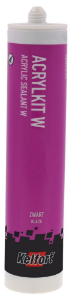 Afbeeldingen van Kelfort Acrylkit W zwart 310ml
