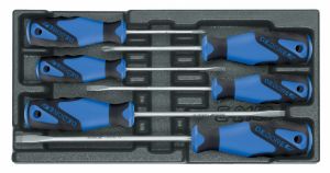 Afbeeldingen van GEDORE 3-C schroevendraaier-set in 1/3 gereedschapsmodule 1500 ES-2150 PH