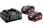 Afbeeldingen van Metabo Accu-basis-set 2 x LiHD 5.5 Ah