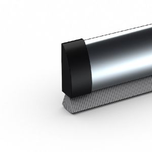 Afbeeldingen van Ellen Dorpelprofiel INOX DE LUXE nl 36 x 9 mm 100 cm borstel