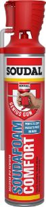 Afbeeldingen van Soudal 1K Soudafoam Comfort purschuim 600ml
