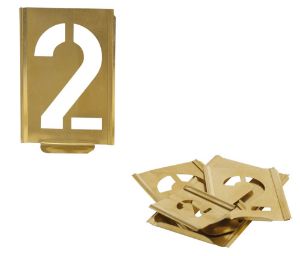 Afbeeldingen van TURNUS Cijfer sjablonen 0 - 9 200mm