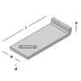Afbeeldingen van GB Elementverankering J-anker 25x170x8mm verzinkt 