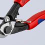Afbeeldingen van KNIPEX Staaldraadschaar, gesmeed 190mm