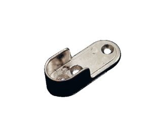 Afbeeldingen van Kastroedesteun open ijzer vernikkeld breedte 17mm