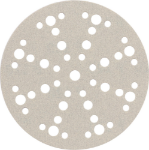 Afbeeldingen van Kelfort klitschuurschijf 150mm wit