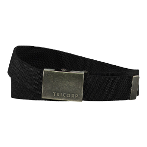 Afbeeldingen van TRICORP WORKWEAR Riem Stretch zwart 120cm
