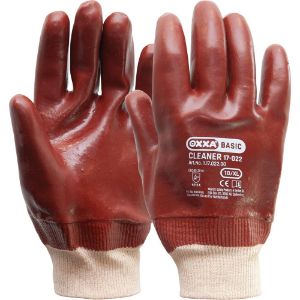 Afbeeldingen van OXXA Basic Handschoen Cleaner 17-022 pvc rood 10/XL