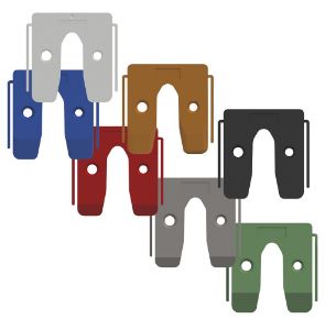 Afbeeldingen van GB Uitvulplaatje met stelpootjes assortiment 7 dikte maten