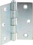 Afbeeldingen van Oxloc Scharnier 76 x 76 x 2.0 mm, rechte hoek, gegalvaniseerd, verzinkt