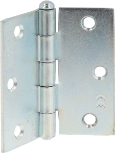 Afbeeldingen van Oxloc Scharnier 76 x 76 x 2.0 mm, rechte hoek, gegalvaniseerd, verzinkt