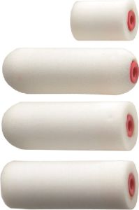 Afbeeldingen van Kelfort Verfroller 10 cm rond 2 x afgerond wit