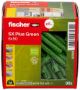 Afbeeldingen van Fischer Universeelplug SX Plus Green 6x50 met rand