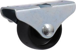 Afbeeldingen van Kelfort bokwiel zwart pvc