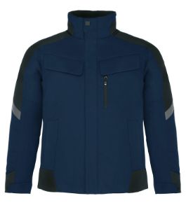 Afbeeldingen van Fhb werkjack lars marine/zwart S