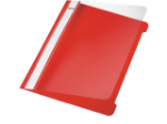 Afbeeldingen van Leitz snelhechter, a5, 41970025, pvc, rood