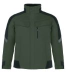 Afbeeldingen van Fhb werkjack lars olijf/zwart 2XL