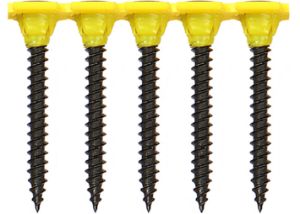 Afbeeldingen van Sympafix snelbouwschroef, 3,5x45CL, fijne draad (staalprofielen) op band