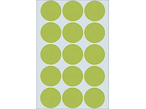 Afbeeldingen van Herma etiket rond, 32 mm, verpakking 480 stuks, 2275, groen