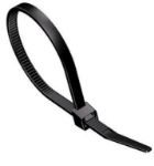 Afbeeldingen van Bundelband zwart 100x2.5mm (100stuks)