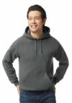 Afbeeldingen van Gildan hooded sweater GIL18500 antraciet grijs
