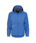 Afbeeldingen van Dassy werkjas Hyper azuurblauw/grijs