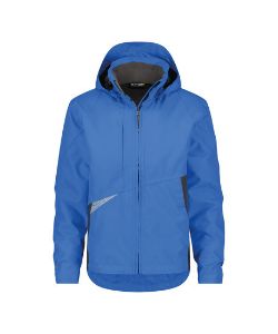 Afbeeldingen van Dassy werkjas Hyper azuurblauw/grijs