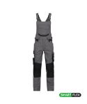 Afbeeldingen van Dassy bretelbroek Tronix grijs/zwart