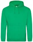 Afbeeldingen van Just Hoods college hoodie kelly green