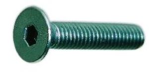 Afbeeldingen van Binnenzeskantbout pk zwart   m12x40