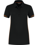 Afbeeldingen van Santino dames polo Carsen zwart L