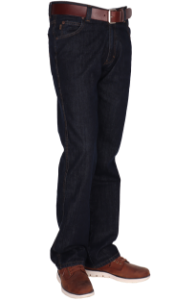 Afbeeldingen van Crosshatch spijkerbroek Rider donker blauw