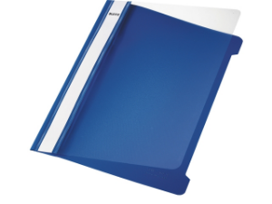 Afbeeldingen van Leitz snelhechter, a5, 41970035, pvc, blauw