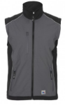 Afbeeldingen van Bodyw. softshell valthe grys/zw.2XL