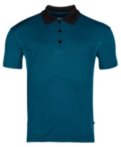 Afbeeldingen van Synq polo Aqro petrolblauw