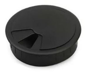 Afbeeldingen van OCS A kabeldoorvoering voor meubel zwart 60mm