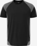 Afbeeldingen van Fristads t-shirt 7046 GTM zwart/grijs