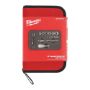 Afbeeldingen van MILWAUKEE® Doppenset 1/4” FOUR FLAT™compact in etui (39-delig)